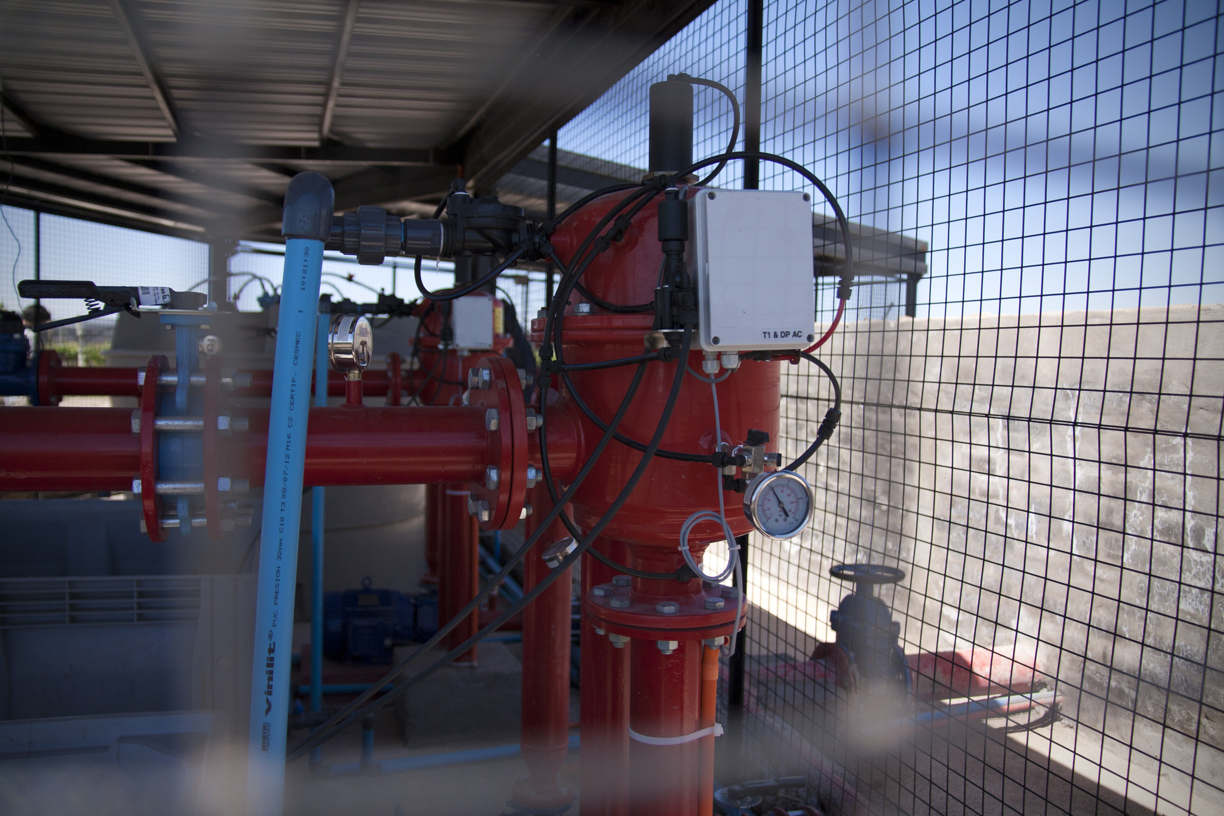 Drip Irrigation, Bodega Altos Las Hormigas, Mendoza, Argentina